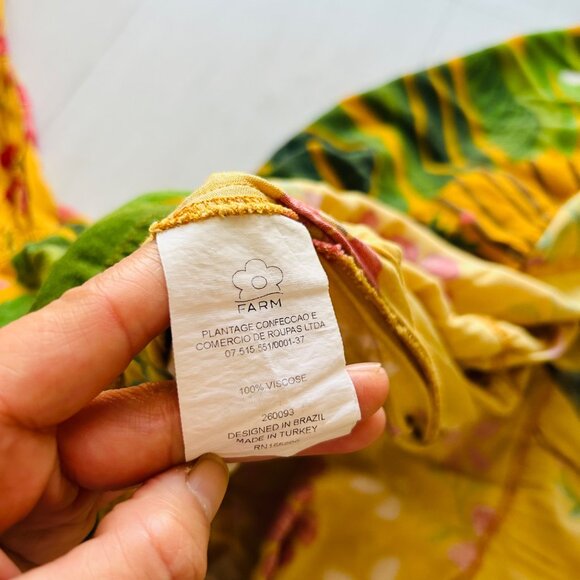 Farm Rio by Anthropologie Women's Sz XL Cristy Maxi Dress - Picture 12 of 14